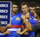 Watch this space: Luke Beveridge and the Bulldogs are stepping into the unknown in 2017 as defending champions.