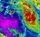 As of 5pm on Saturday, Tropical Cyclone Debbie was an estimated 640 kilometres east of Cairns and 560 kilometres ...