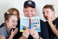 Now top of the pops with Kids: Peter Helliar and his first children's book, Frankie Fish and the Sonic Suitcase.