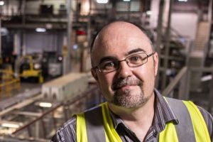 Scott Andrews, Coca Cola's National Environment Manager, at their plant in Northmead.