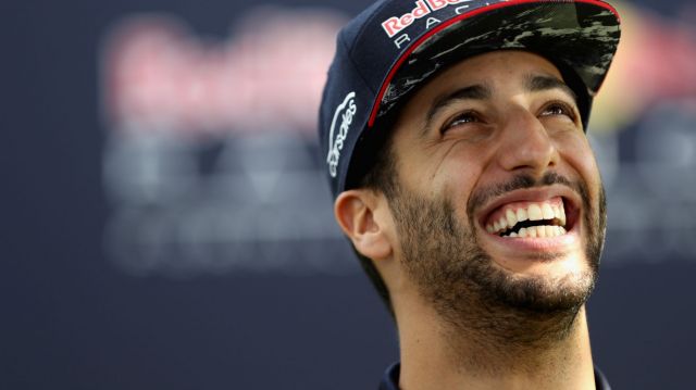 Poster boy: Daniel Ricciardo.