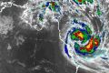 Tropical Cyclone Debbie intensified to a category two system overnight and was expected to make landfall between ...