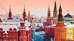 Red Square, Kremlin in Moscow.