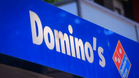 Domino's staff were threatened with a knife during a robbery at Lanyon Marketplace.