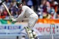 Australia's Peter Handscomb was 72 not out before the match was declared a draw on day five.