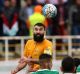 Mile Jedinak in action during the Socceroos draw with Iraq in Tehran on Thursday. 