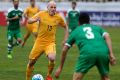 Suspended: Aaron Mooy will miss the match against the UAE.