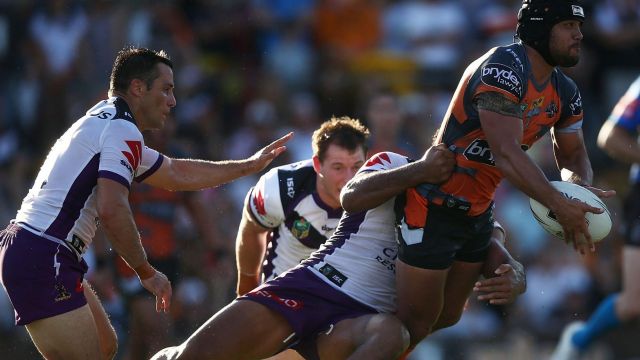 Chased Down: Wests Tigers can't back up a strong first-half performance and are reeled in by a more experienced ...