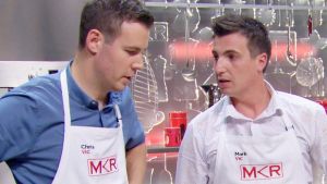 Brett and Chris survive Sudden Death on MKR.