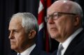 Prime Minister Malcolm Turnbull and Attorney-General George Brandis.