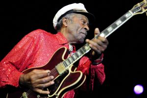 US rock 'n' roll legend Chuck Berry.