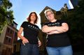 Academics Mindy Blaise and Emily Gray (left to right) have formed a group that if fighting against sexism in academia.