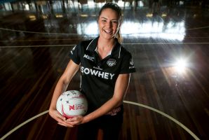 MELBOURNE, AUSTRALIA - MARCH 15: Collingwood netballer Sharni Layton poses for a photo on March 15, 2017 in Melbourne, ...