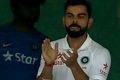 Virat Kohli claps Steve Smith after failed DRS call.