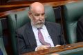 Former deputy speaker Don Nardella in parliament on Tuesday.