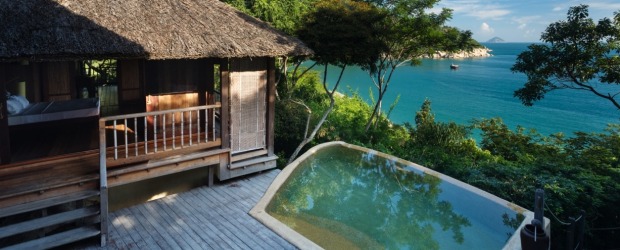 Hill top retreat: Six Senses Ninh Van Bay.