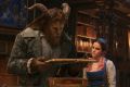 Dan Stevens as The Beast, left, and Emma Watson as Belle in a live-action adaptation of the animated classic Beauty and ...