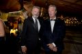Actors Sam Neill and Bryan Brown were perfectly preened for the black tie dinner held by Moet et Chandon.