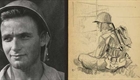 Incredible unearthed sketches by a 21-year-old WWII soldier