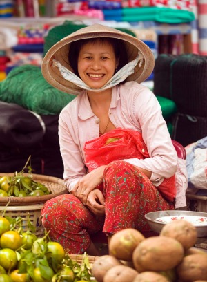 Enjoy fabulous food in Hanoi.