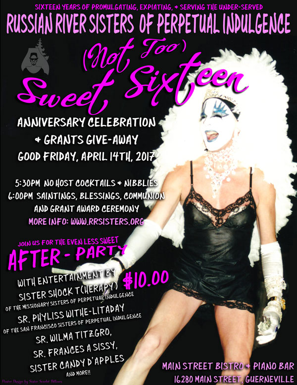 Not Too Sweet Sixteen Anniversary Celebration - April 14