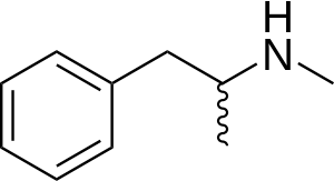 Methamphetamine.svg