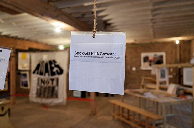 Made Possible by Squatting exhibition, 15 Dock Street, London E1, September 2013