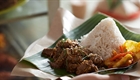 Malaysian beef rendang curry