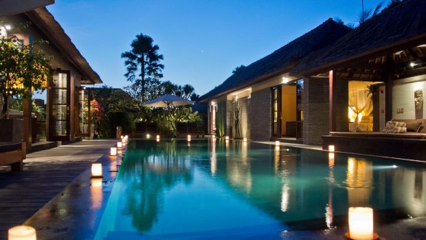 Luxury seaside villa: Peppers Seminyak in Bali.