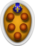 Coat of arms of the House Of Medici.svg