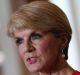 Foreign Affairs minister Julie Bishop says Australia will work with the US on strong border protection policies. 