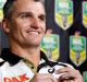 SYDNEY, AUSTRALIA - SEPTEMBER 22: Panthers coach Ivan Cleary speaks to the media during a NRL Finals series press ...