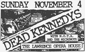 Dead Kennedys 11-04-84