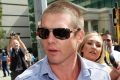 Ben Cousins after a court appearance in 2012. 