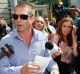 Ben Cousins after a court appearance in 2012. 