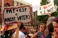 Victorian students rally against the GST on tampons in 2015