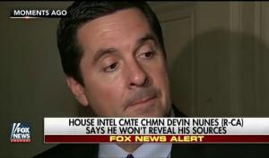 Nunes Will 'Never' Reveal His Sources To Intel Committee Members