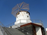 Molino Sagrera windmill and viewing point in Águilas