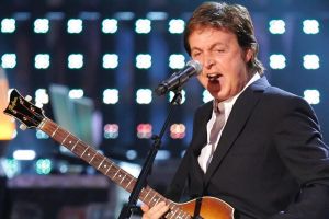 Still kicking and writing and recording. Paul McCartney