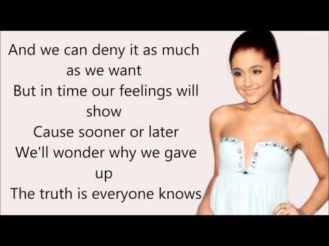 Ariana Grande - Almost Is Never Enough - Lyrics in full HD (ft. Nathan Sykes)