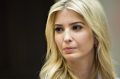 Ivanka Trump, daughter of U.S. President Donald Trump, listens while meeting with Trump, not pictured, and women small ...