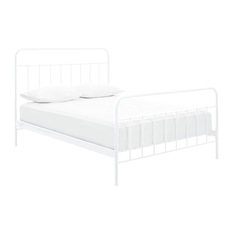 Sunday Blanc White Bed Frame - Beds