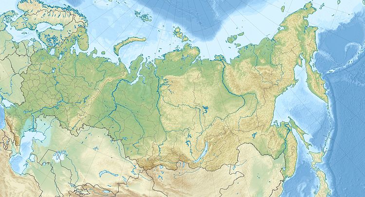 Russia is located in Russia