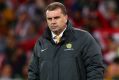 Pressure is on: Ange Postecoglou will know anything but a win against UAE at home could be fatal for Australia's world ...