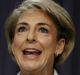 Employment Minister Senator Michaelia Cash addresses the media during a press conference at Parliament House in Canberra ...