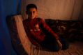 Hussein Hatem, 10, from Mosul. He lives in a tent with his family at Khazer Camp 1, home to 38,000  displaced Iraqis who ...