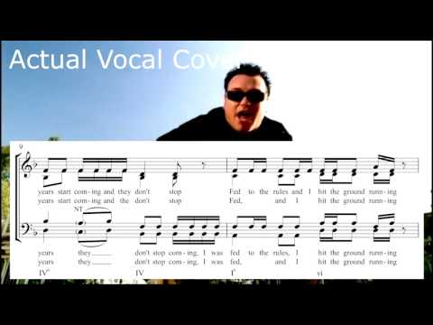 A Cover of All Star but it's a Bach chorale following the conventions of the Common Practice Period