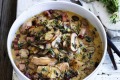 Chicken Braised with Mushrooms and Thyme