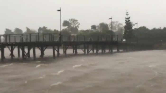 Strong winds hit the Sunshine Coast