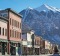 Victorian-era facades in the town of Telluride. 